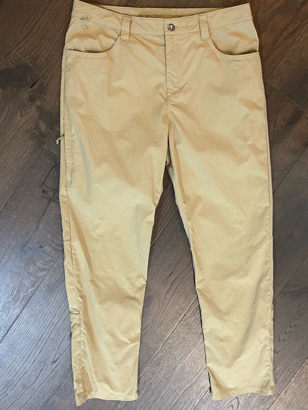 Patagonia Men's Tan Nylon Outdoor Hiking Pants Size 34